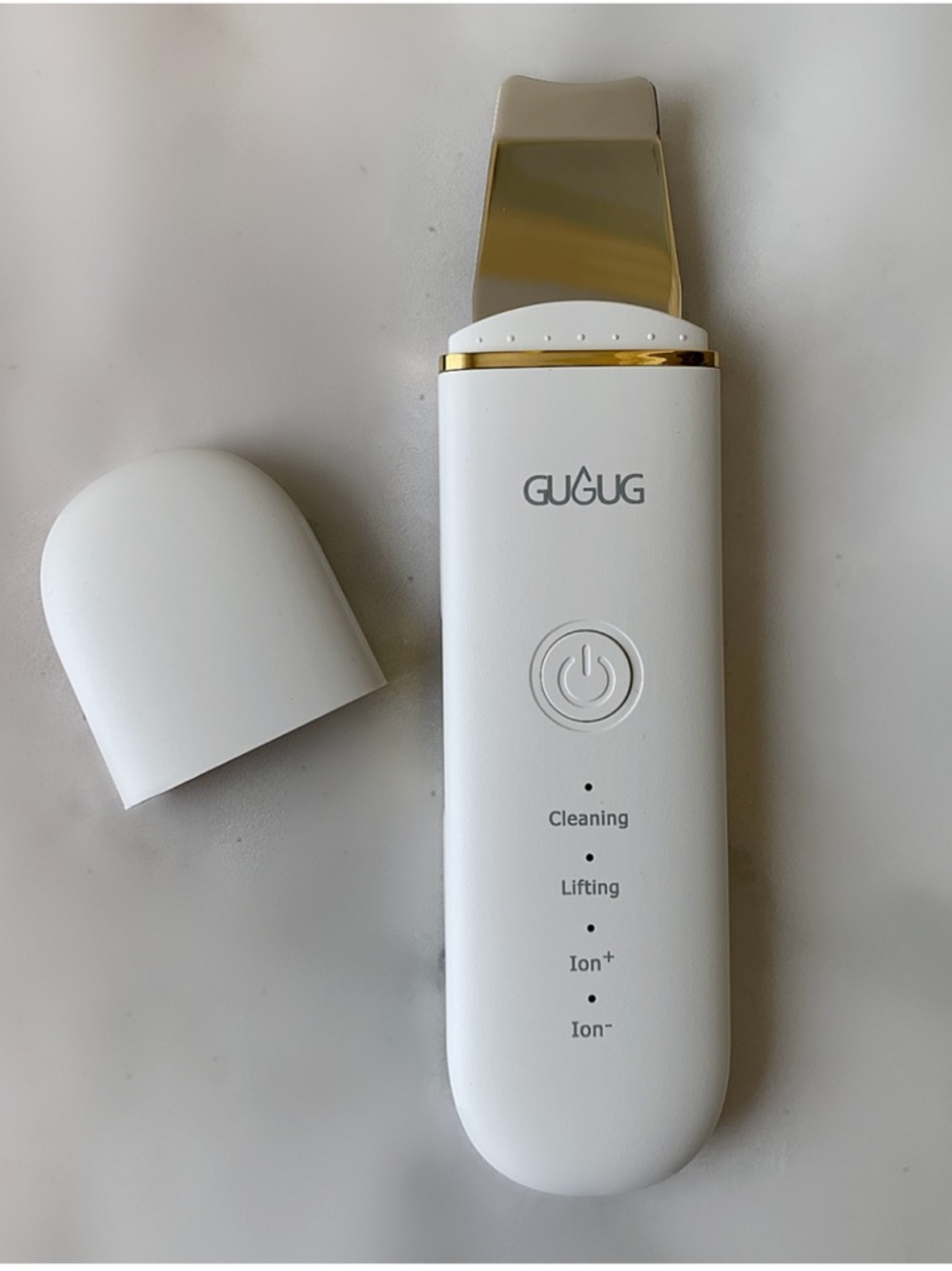 Gugug Facial Skin Scrubber- Ultrasonic Skin Spatula - Deep Cleansing & Lifting